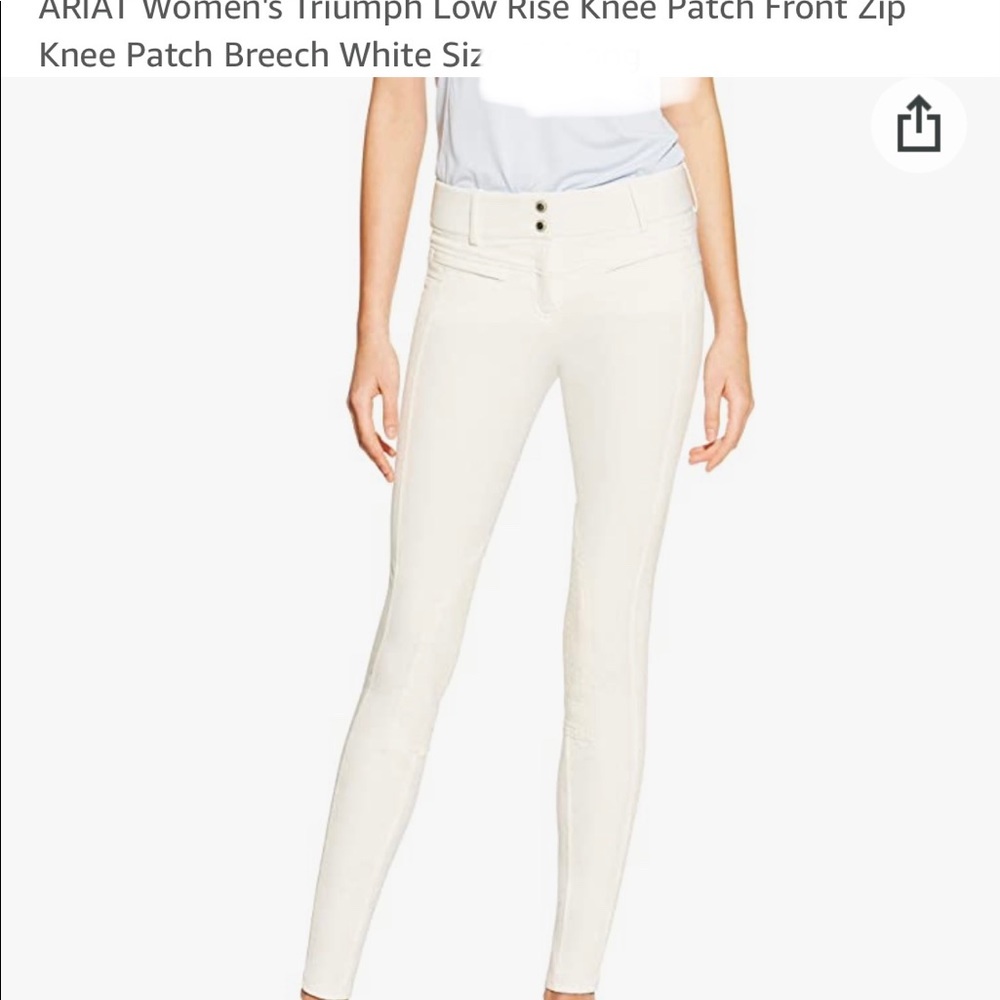 NWT! Ariat triumph low cut breeches